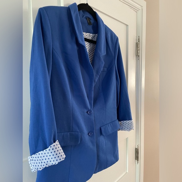 Vero Moda royal blue blazer - Picture 3 of 6